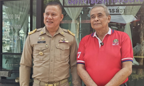 ปศุสัตว์รายงานตัวนายก อบจ.นครสวรรค์ คุยงานประกวดควาย ร่วมงานบึงบอระเพ็ดมิวสิค